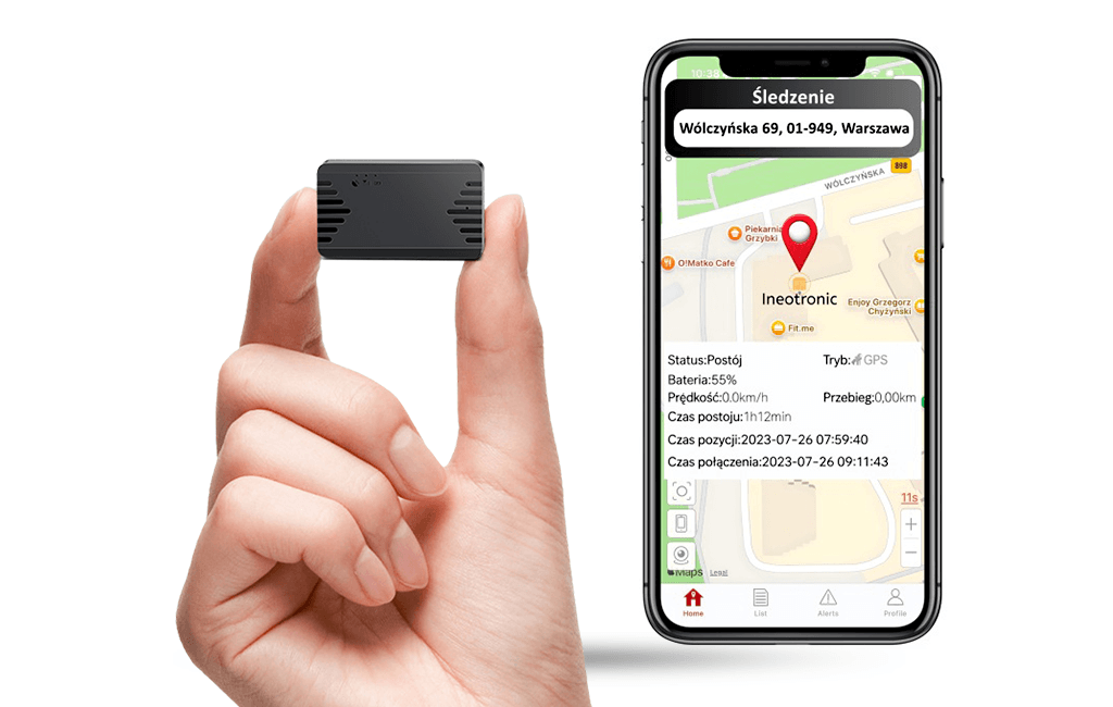 Mini Lokalizator GPS ML100G 4G z Podsłuchem na żywo