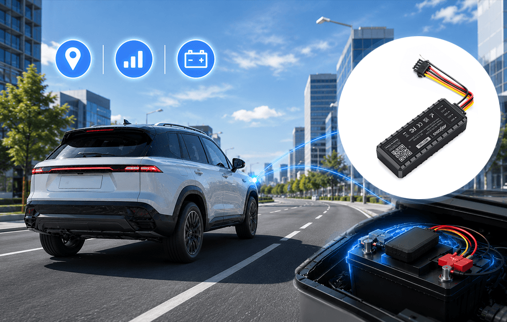 Lokalizator GPS MV710G 4G pod zasilanie do Samochodu, Motoru czy Łodzi (Z Odcięciem Paliwa)