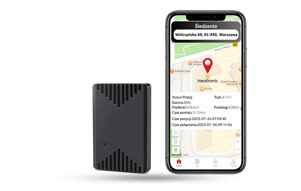 Mini Lokalizator GPS ML300G 4G z Podsłuchem na żywo, magnes (Aplikacja PL)
