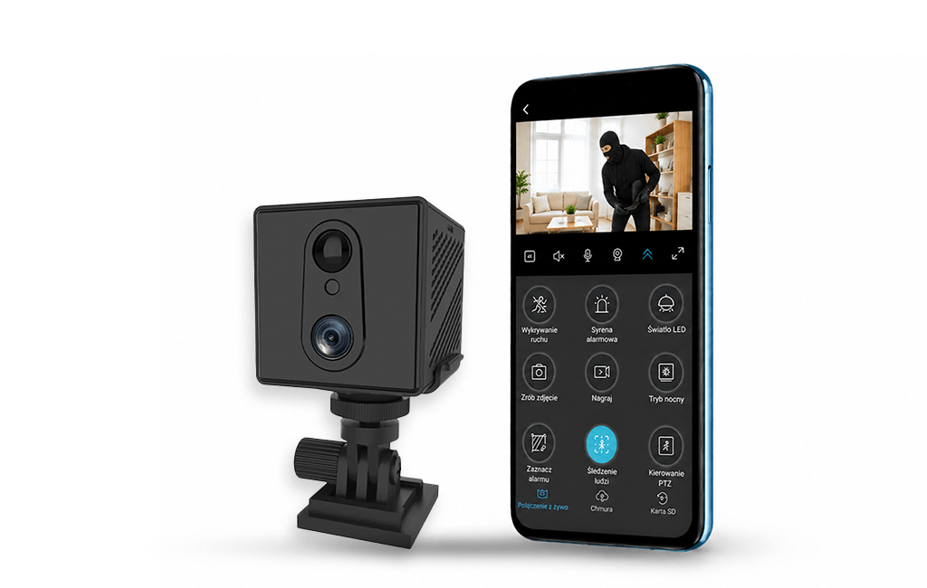 Kamera S10 4G Na Kartę SIM Detekcja Ruchu PIR oraz Tryb Nocny (Podgląd Online)