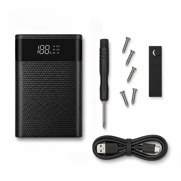 Powerbank GPS z Podsłuchem na żywo KA4 4G (Aplikacja PL)