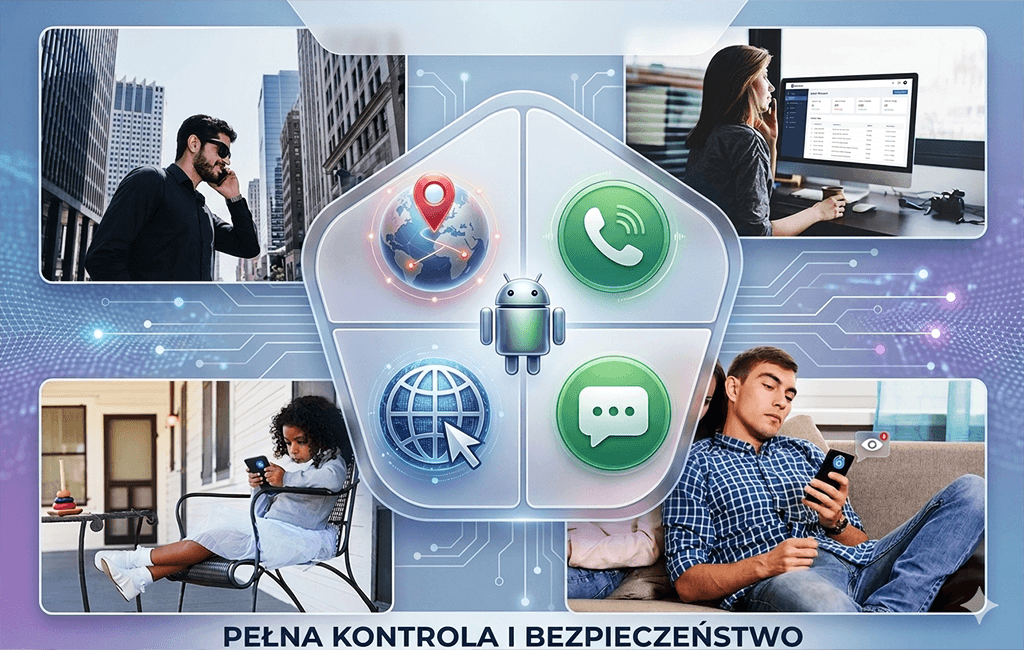 1 ROK  - Monitoring telefonu SpyOne All In One Android